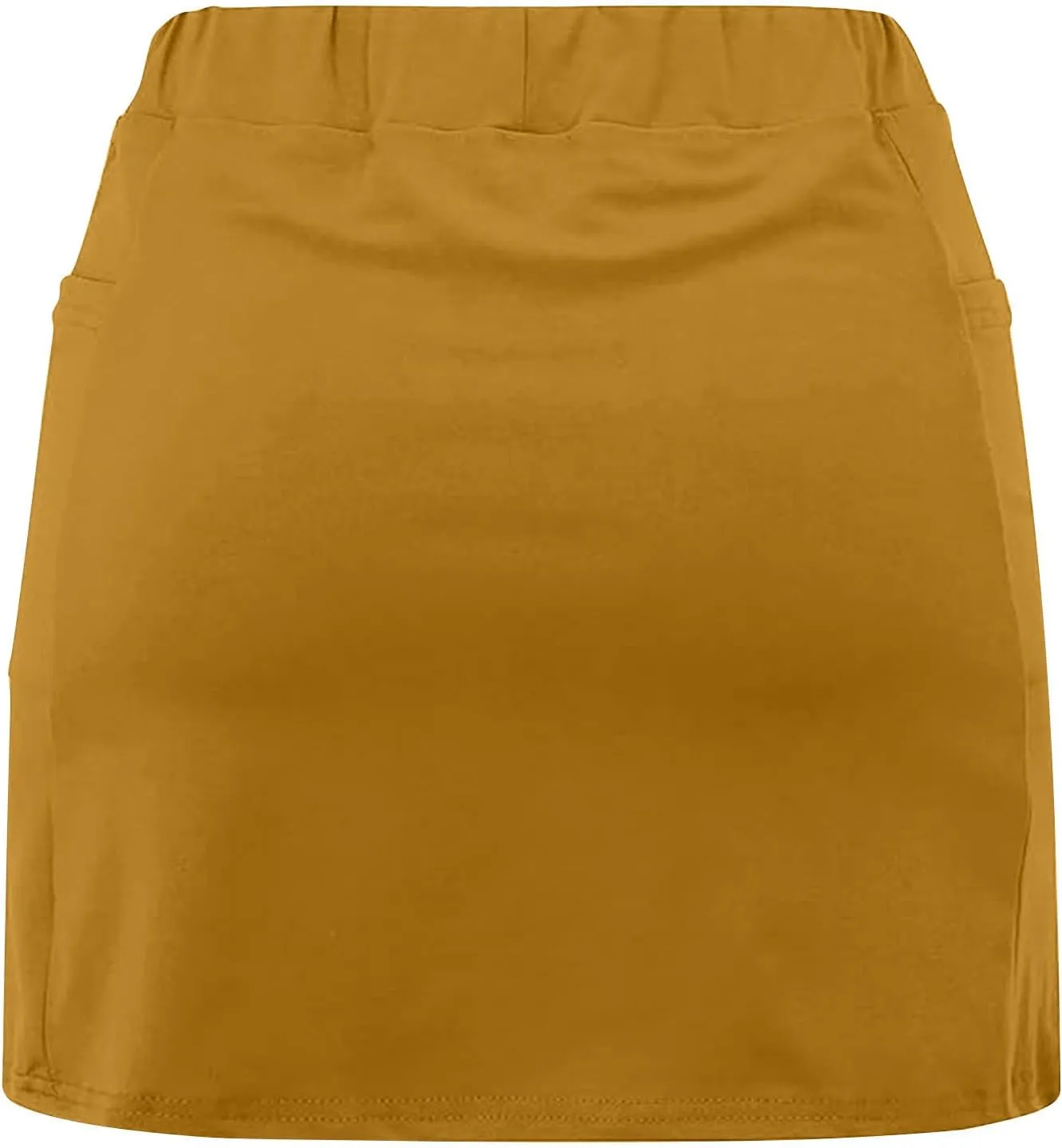Skorts for Woman Fashion High Waist Skirts Inner Shorts 2025 Summer Solid Golf Skirt Pants Gym Yoga Running Clothes