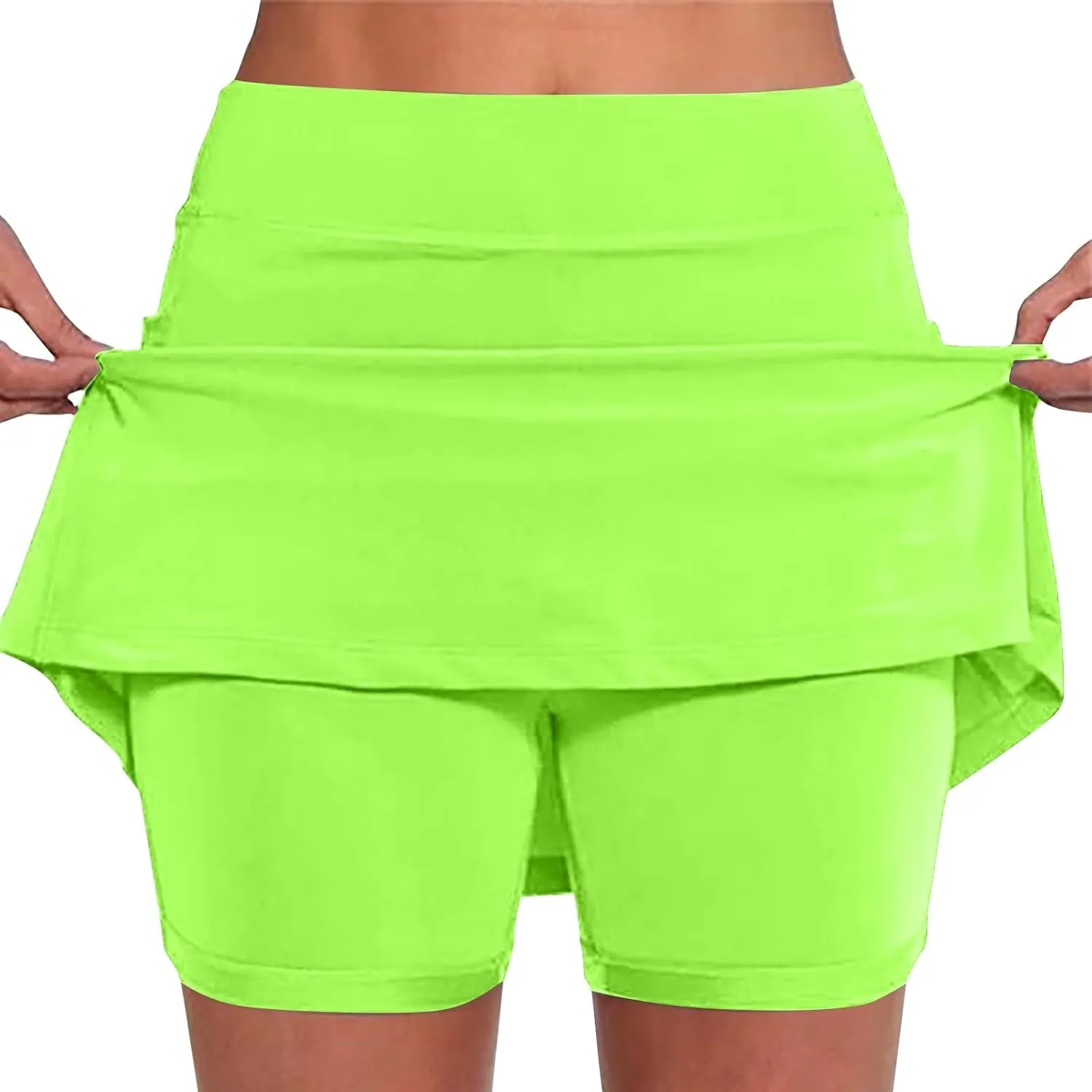 TANGNADE Women Skorts for Summer Lightweight Skirt Athletic Inner Shorts for Running Tennis Golf Workout Sports Outfits