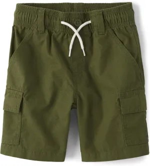 The Children's Place Baby Boys' and Toddler Pull on Cargo Shorts