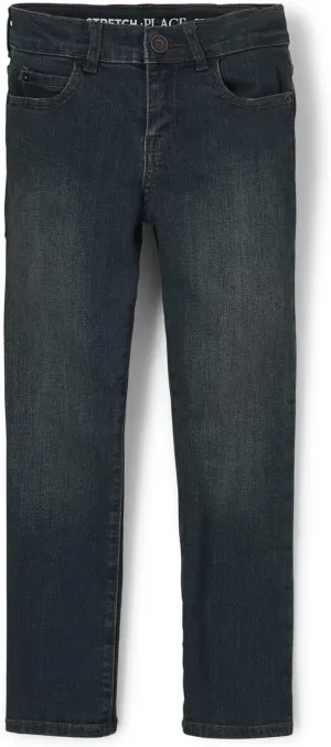The Children's Place Boys' Stretch Straight Leg Jeans
