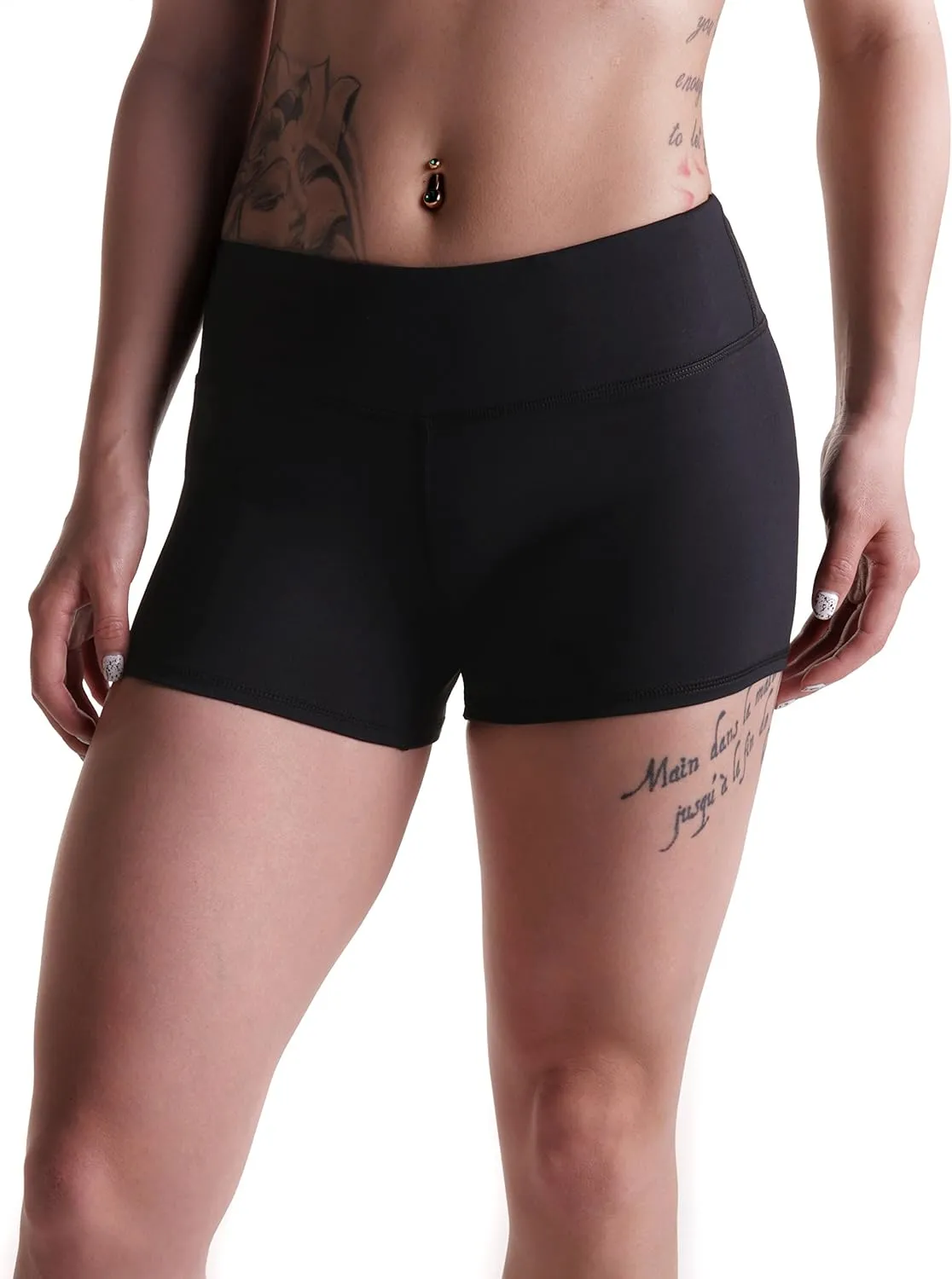 Tough Mode Women's 3" Athletic Workout Volleyball Running WOD Compression Shorts