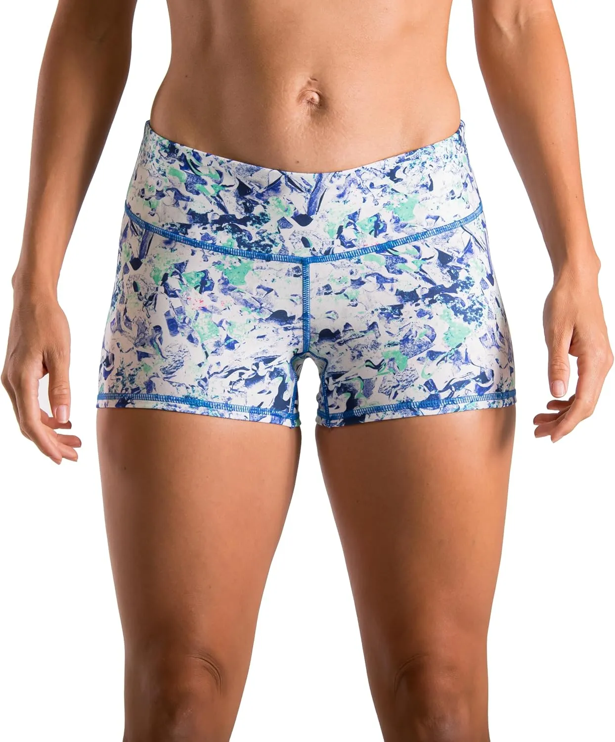 Tough Mode Women's 3" Athletic Workout Volleyball Running WOD Compression Shorts
