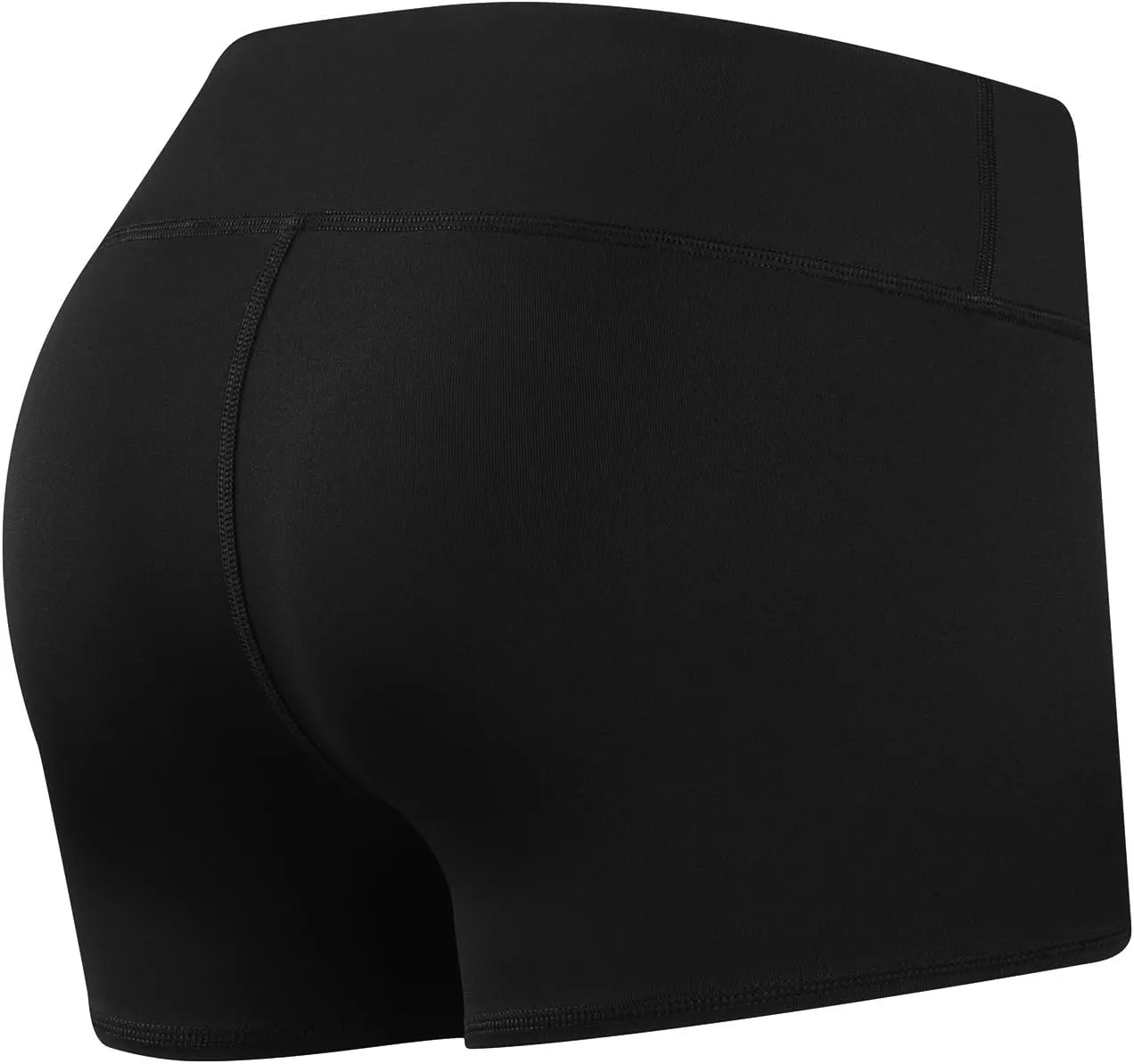 Tough Mode Women's 3" Athletic Workout Volleyball Running WOD Compression Shorts