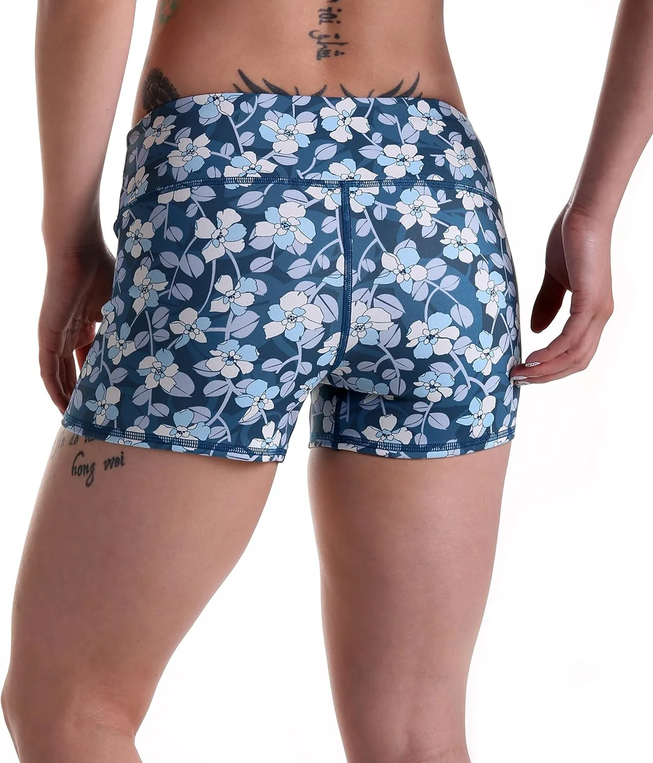 Tough Mode Women's 3" Athletic Workout Volleyball Running WOD Compression Shorts