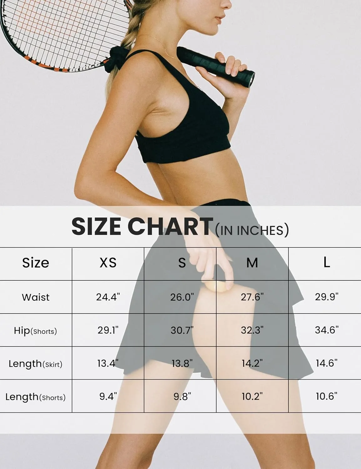 UANEO Tennis Skirts for Women Golf Skorts Athletic Built-in Shorts Running Pleated Skirt with Pockets