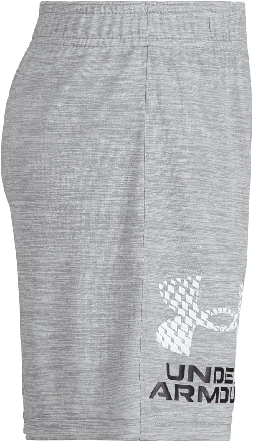 Under Armour Boys' Printed Boost Short, Elastic Waistband