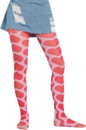 Vintage 60s Printed Funky Tights for Women Y2K Tie Dye Mesh Pantyhose Skinny Body Shaping Leggings Streetwear
