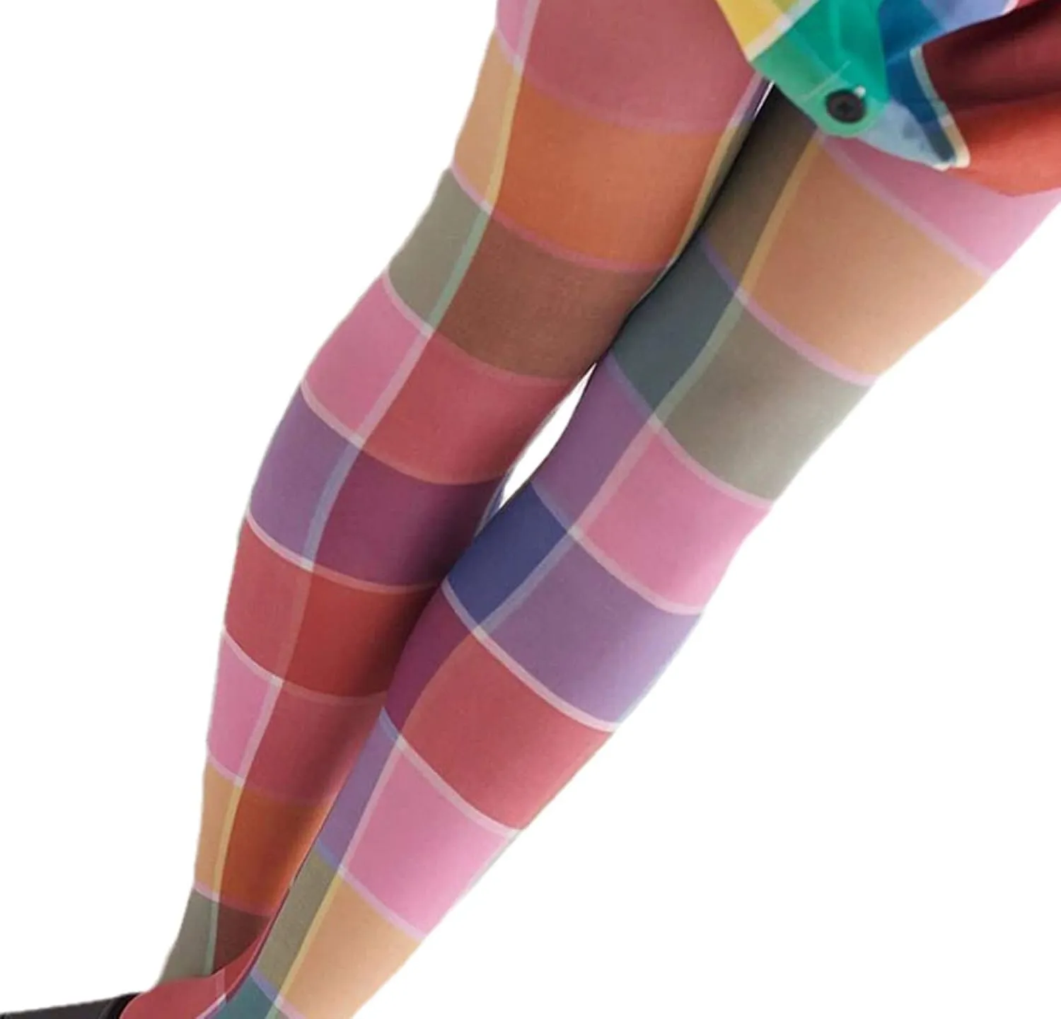Vintage 60s Printed Funky Tights for Women Y2K Tie Dye Mesh Pantyhose Skinny Body Shaping Leggings Streetwear