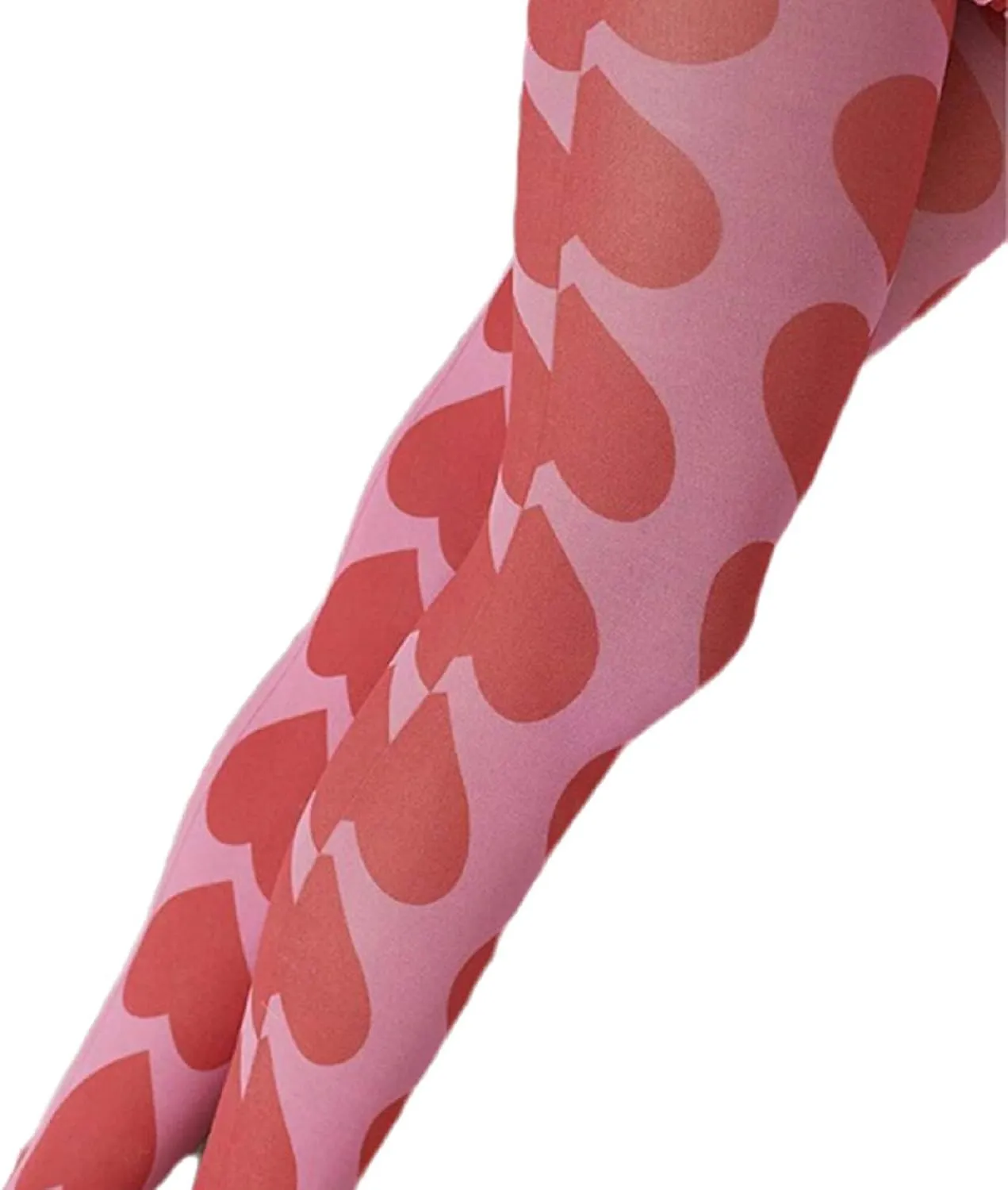 Vintage 60s Printed Funky Tights for Women Y2K Tie Dye Mesh Pantyhose Skinny Body Shaping Leggings Streetwear