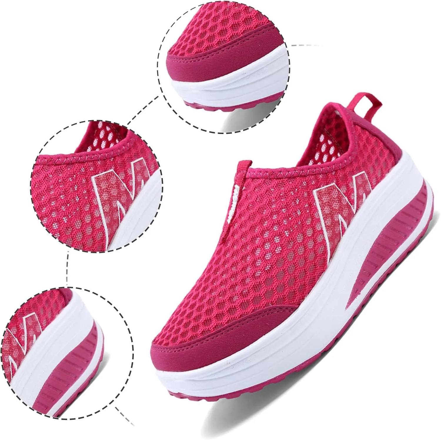 Walking Shoes Women's Arch Support Plantar Fasciitis Orthopaedic Shoes Comfortable Wide Sports Shoes with for Flat Feet Foot Sorenes All Womens Athletic Shoe