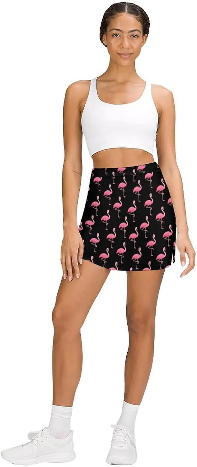 Women's Active Skort Tennis Golf Skirt with Pockets for Sports Running Training