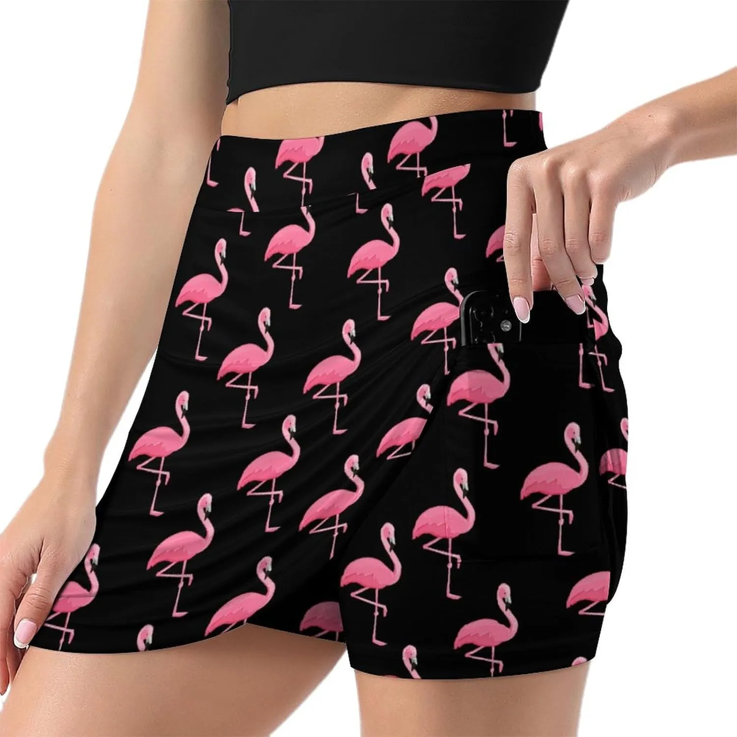 Women's Active Skort Tennis Golf Skirt with Pockets for Sports Running Training