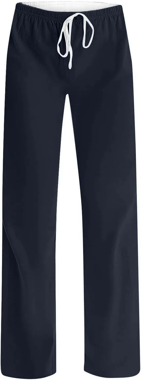 Women's Pajama Pants High Waist Wide Leg Sleep Bottoms Soft Stretchy Comfy Lounge Pant Trouser with Drawstring Pockets