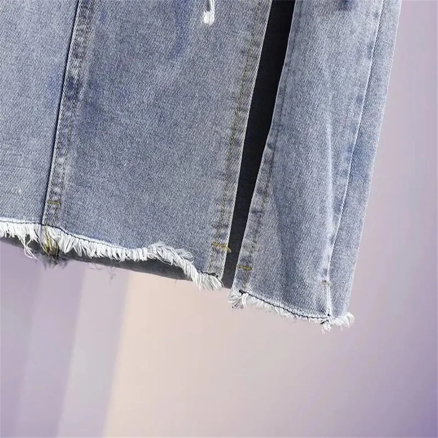 Women's Plus Size High-Waisted Slimming Denim Skirt Medium-Length A- Line Slim Fit Jeans Skirts