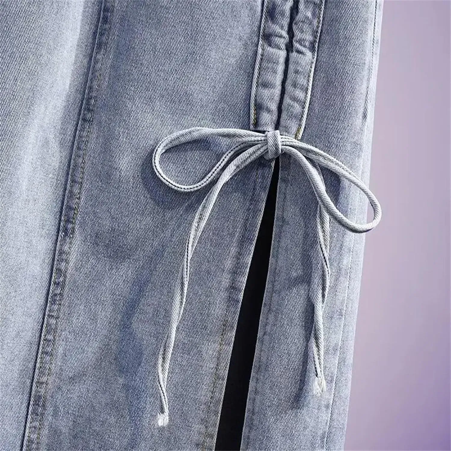 Women's Plus Size High-Waisted Slimming Denim Skirt Medium-Length A- Line Slim Fit Jeans Skirts
