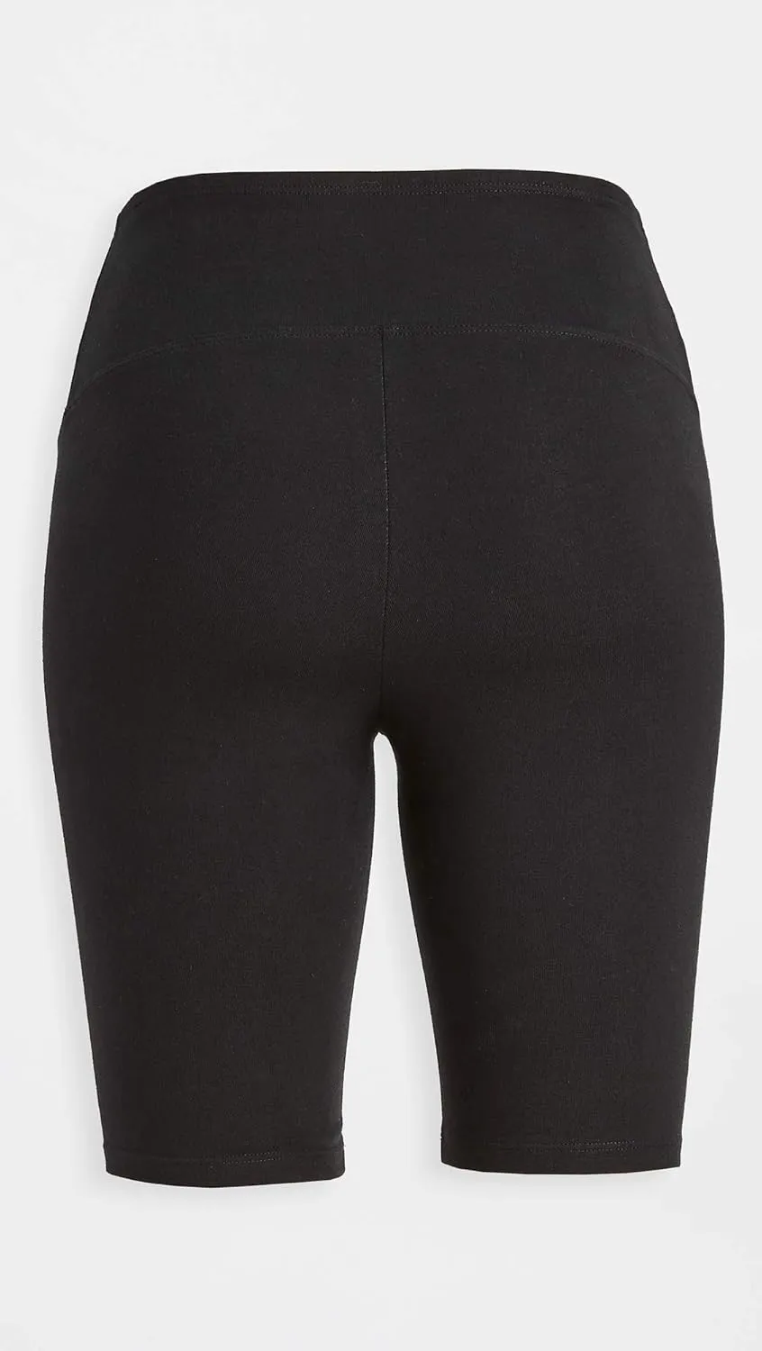 Yummie Women's Mel Cotton Stretch Shaping Biker Shorts