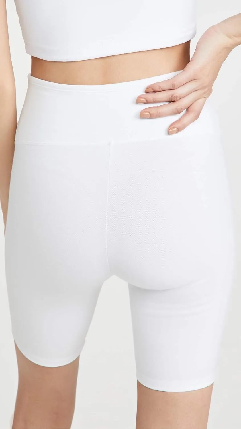 Yummie Women's Mel Cotton Stretch Shaping Biker Shorts