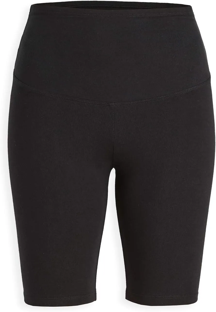 Yummie Women's Mel Cotton Stretch Shaping Biker Shorts