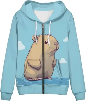 Zip Up Hoodie Women Long Sleeve Shirt Thin Fall Hooded Jackets Coat Zipper Sweatshirts